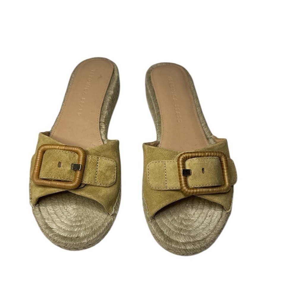 Veronica Beard Women’s Apa Suede Espadrille Sandal Size 6 - Picture 5 of 7